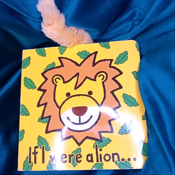 Jellycat | Other | New Jellycat Toddler Board Book If I Were A Lion ...